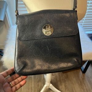 Kate Spade Small Double Vanessa York Street Noel Shoulder Bag Black